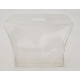 Box "Handbag, new transparent pvc - 8x2,5x8 cm